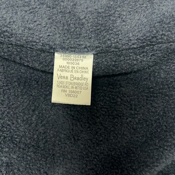 Vera Bradley Plaid Puffer Vest Size Medium - Picture 4 of 5